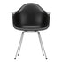 Cadeira de Braços em Plástico Eames DAX / Base Cromada